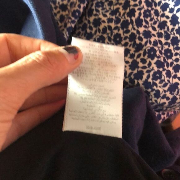 JOIE woman’s blue jacket with some black - Picture 8 of 8